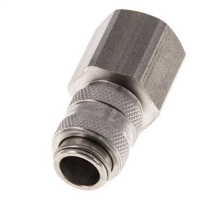 Acoplamiento de aire de acero inoxidable DN 5 Enchufe G 3/8 pulgadas Hembra