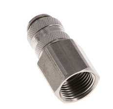 Acoplamiento de aire de acero inoxidable DN 5 Enchufe G 3/8 pulgadas Hembra