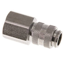 Acoplamiento de aire de acero inoxidable DN 5 Enchufe G 3/8 pulgadas Hembra de doble cierre