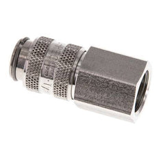 Acero inoxidable 316L DN 5 Acoplamiento de aire Enchufe G 1/4 pulgada Hembra