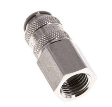 Acero inoxidable 316L DN 5 Acoplamiento de aire Enchufe G 1/4 pulgada Hembra
