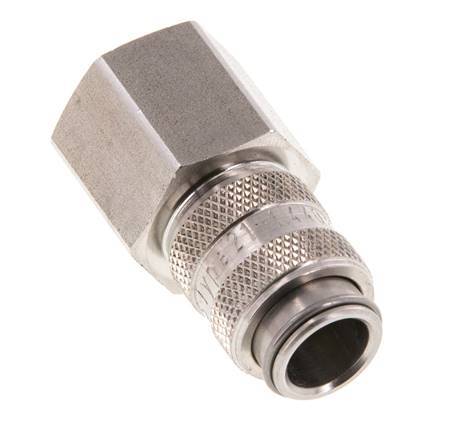Acero inoxidable 316L DN 5 Acoplamiento de aire Enchufe G 3/8 pulgadas Hembra