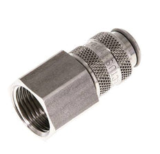 Acero inoxidable 316L DN 5 Acoplamiento de aire Enchufe G 3/8 pulgadas Hembra Doble Cierre