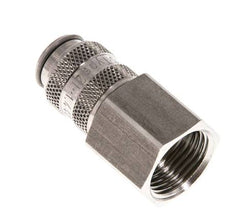 Acero inoxidable 316L DN 5 Acoplamiento de aire Enchufe G 3/8 pulgadas Hembra Doble Cierre