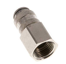 Acero endurecido DN 5 Enchufe de acoplamiento de aire G 3/8 pulgadas Hembra