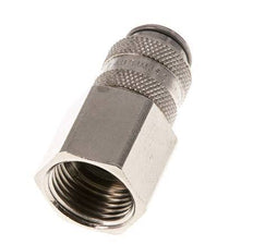 Acero endurecido DN 5 Enchufe de acoplamiento de aire G 3/8 pulgadas Hembra