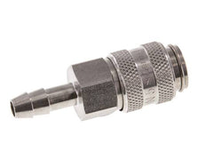 Acoplamiento de aire de acero inoxidable DN 5 Pilar de manguera de 6 mm Cierre doble