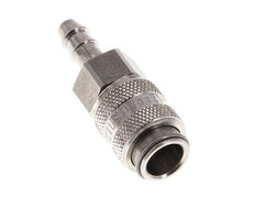 Acero inoxidable 316L DN 5 Acoplamiento de aire Pilar de manguera de 6 mm