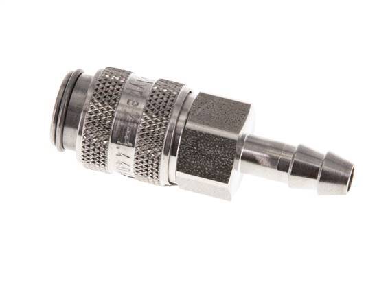 Acero inoxidable 316L DN 5 Acoplamiento de aire Pilar de manguera de 6 mm