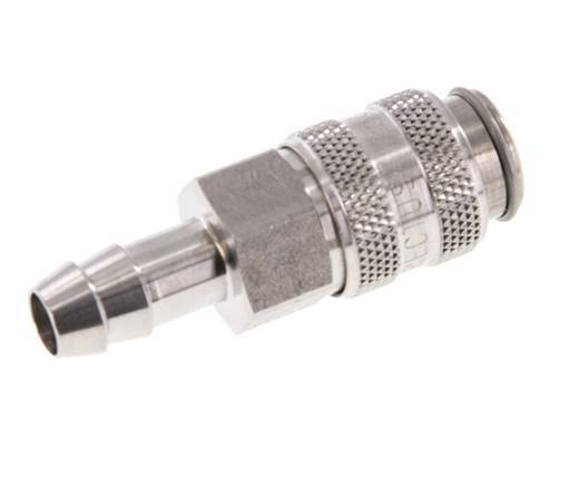 Acero inoxidable 316L DN 5 Acoplamiento de aire de 8 mm Pilar de manguera