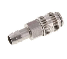 Acero inoxidable 316L DN 5 Acoplamiento de aire Pilar de manguera de 9 mm
