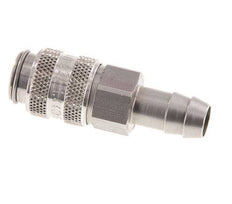 Acero inoxidable 316L DN 5 Acoplamiento de aire Pilar de manguera de 9 mm