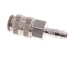 Acero inoxidable 316L DN 5 Acoplamiento de aire de 4 mm Pilar de manguera Doble cierre
