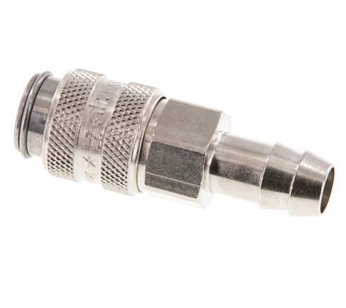 Enchufe de anclaje de aire DN 5 de acero endurecido Pilar de manguera de 9 mm
