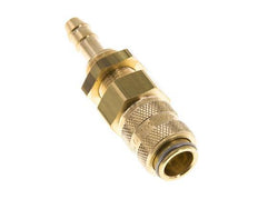 Acoplamiento de aire de latón DN 5 Pasamuros de 6 mm