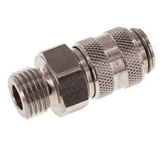 Acero inoxidable DN 5 Acoplamiento de aire Enchufe G 1/4 pulgadas Macho