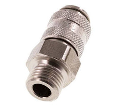 Acero inoxidable DN 5 Acoplamiento de aire Enchufe G 1/4 pulgadas Macho