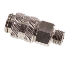 Acero inoxidable DN 5 Acoplamiento de aire Enchufe G 1/8 pulgadas Macho