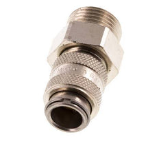 Acero templado DN 5 Acoplamiento de aire Enchufe G 3/8 pulgadas Macho