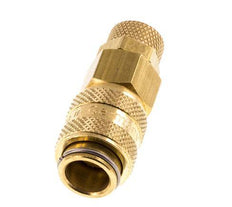 Acoplamiento de aire de latón DN 5 Tuerca de unión 4x6 mm