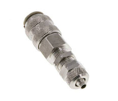 Acero inoxidable 316L DN 5 Acoplamiento de aire Toma 4x6 mm Tuerca de unión Pasamuros