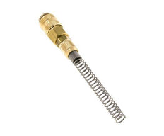 Acoplamiento de aire de latón DN 5 Tuerca de unión 4x6 mm Bend-Protect