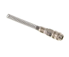 Latón niquelado DN 5 Tuerca de unión 4x6 mm Bend-Protect