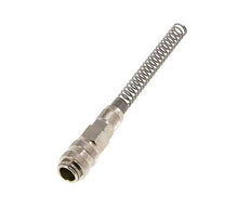 Latón niquelado DN 5 Tuerca de unión 4x6 mm Bend-Protect