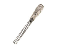 Latón niquelado DN 5 Tuerca de unión 4x6 mm Bend-Protect