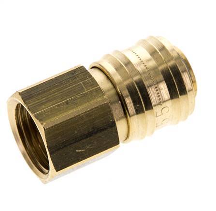 Acoplamiento de aire de latón DN 5,5 (Orion) Enchufe G de 1/2 pulgada hembra