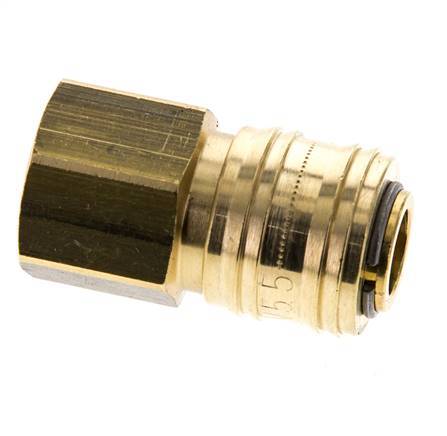 Acoplamiento de aire de latón DN 5,5 (Orion) Enchufe G de 1/2 pulgada hembra
