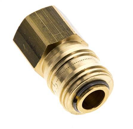 Acoplamiento de aire de latón DN 5,5 (Orion) Enchufe G de 1/2 pulgada hembra