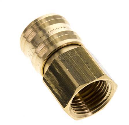 Acoplamiento de aire de latón DN 5,5 (Orion) Enchufe G de 1/2 pulgada hembra