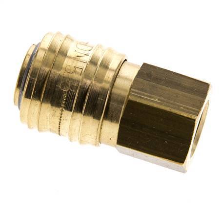 Acoplamiento de aire de latón DN 5,5 (Orion) Enchufe G 1/4 pulgada hembra
