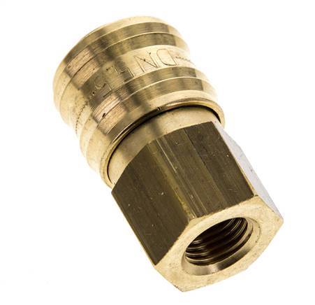 Acoplamiento de aire de latón DN 5,5 (Orion) Enchufe G 1/4 pulgada hembra