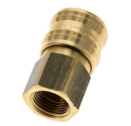 Acoplamiento de aire de latón DN 5,5 (Orion) Enchufe G 3/8 pulgadas Hembra