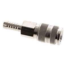 Latón niquelado DN 5,5 (Orion) Racor de acoplamiento de aire Pilar de manguera de 9 mm
