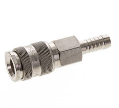 Latón niquelado DN 5,5 (Orion) Racor de acoplamiento de aire Pilar de manguera de 9 mm