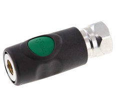 Material compuesto DN 7.4 Enchufe de seguridad para acoplamiento de aire con pulsador G 1/2 pulgada Hembra