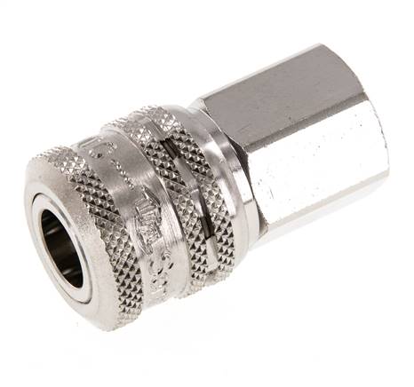 Acero DN 7.2 (Euro) Acoplamiento de aire de seguridad Enchufe G 3/8 pulgadas Hembra