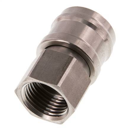 Acero inoxidable DN 7.2 (Euro) Acoplamiento de aire Enchufe G 1/2 pulgada Hembra