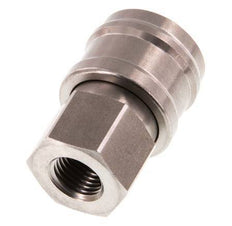 Acero inoxidable DN 7.2 (Euro) Acoplamiento de aire Enchufe G 1/4 pulgada Hembra