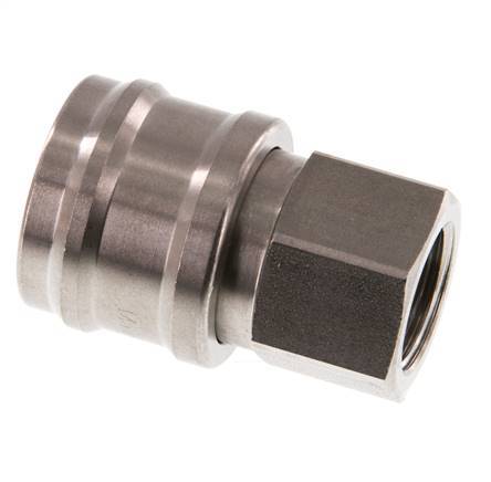 Acero inoxidable DN 7.2 (Euro) Acoplamiento de aire Enchufe G 3/8 pulgadas Hembra