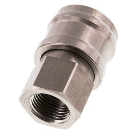 Acero inoxidable DN 7.2 (Euro) Acoplamiento de aire Enchufe G 3/8 pulgadas Hembra