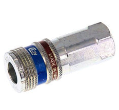 Acero/latón DN 7.6 (7.2 Euro) Acoplamiento de aire de seguridad Enchufe G 1/4 pulgada Hembra