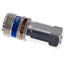 Acero/latón DN 7.6 (7.2 Euro) Acoplamiento de aire de seguridad Enchufe G 1/4 pulgada Hembra