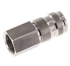 Acero inoxidable 316L DN 7.8 Acoplamiento de aire Enchufe G 1/2 pulgada Hembra Doble Cierre