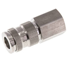 Acero inoxidable 316L DN 7.8 Acoplamiento de aire Enchufe G 1/2 pulgada Hembra Doble Cierre