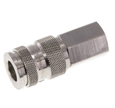 Acero inoxidable 316L DN 7,8 Acoplamiento de aire Enchufe G 1/4 pulgada Hembra Doble cierre