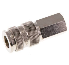 Acero endurecido DN 7.8 Acoplamiento de aire Enchufe G 1/4 pulgada Hembra